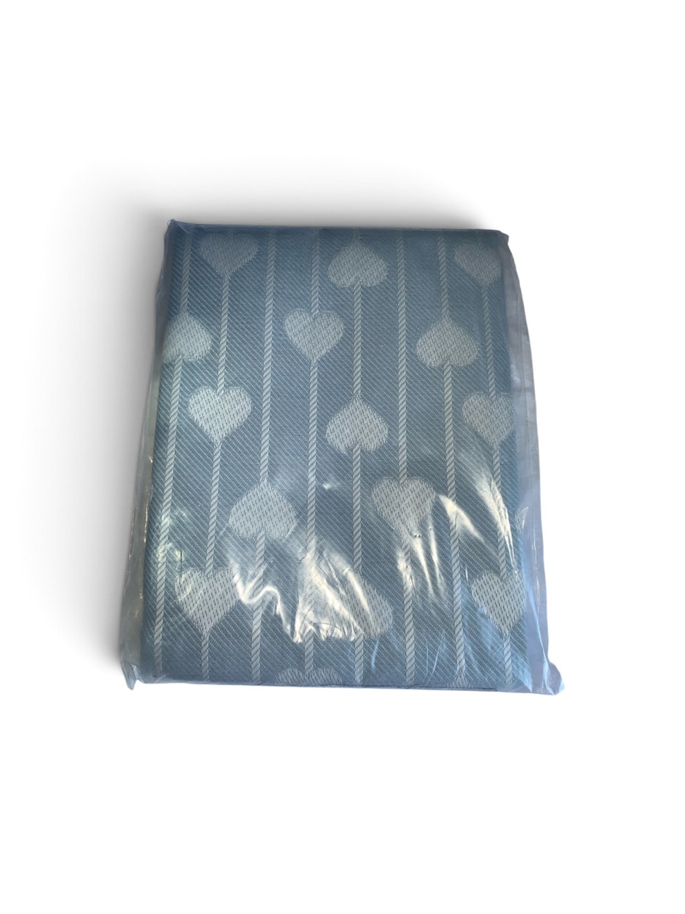 New Zweigart Heart Damask Towel